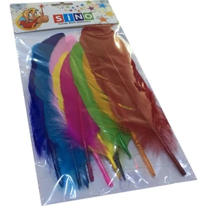 Renkli Tüy 10 Renk