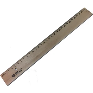 Ahşap Tahta Cetvel 30 cm