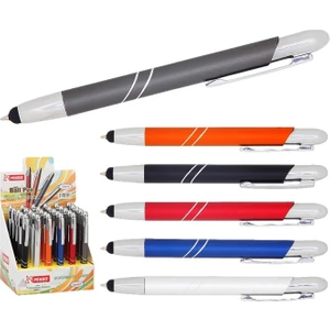 BP-1423D Metal Tükenmez Kalem Dokunmatik Uçlu 1 mm