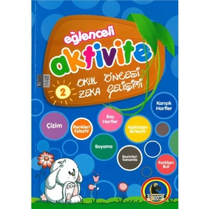 Eğlenceli Aktivite Kitabı 2 Okul Öncesi Zeka Gelişimi