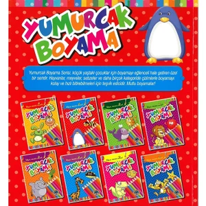 Yumurcak Boyama Kitabı Kalın (1 Adet)