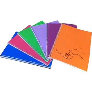 Keskin Color Basic 72 Yaprak Çizgisiz Spiralli Defter