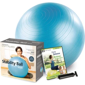 Stability Ball Plus Power Pack - 55cm (Blue - English/French) (DV-82306)