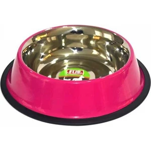 8 Oz. KE-3201P Mat Pembe Çelik Mama Kabı