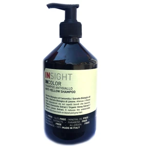 İnsight Anti Yellow Silver Şampuanı 900Ml Sls-Silikon İçermez
