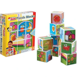 Fen Toys 02034 Resimli Küpler 9'lu