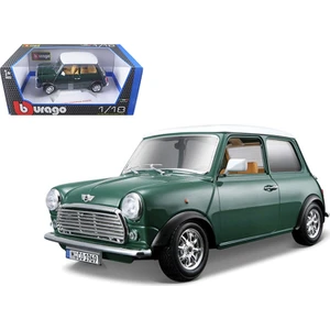 Sunman Burago Mini Cooper 1969 Yeşil Araba