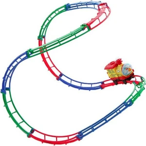 Oyuncak Kutuda Işıklı Tren Seti (37 Parça)