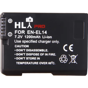 Nikon D3200 İçin EN-EL14 ENEL14 Batarya