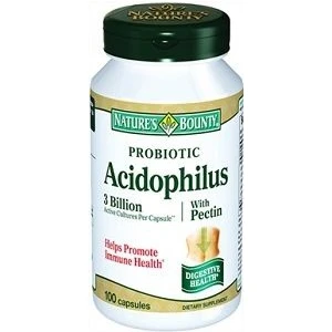 Nature'S Bounty Probiotic Acidophilus With Pectin 100 Kapsül