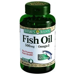 Nature'S Bounty Fish Oil 500 Mg Omega 3 60 Softgel