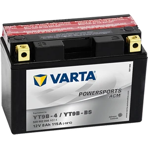 YT9B BS Motosiklet Aküsü 12V 8 Ah