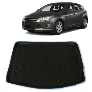 Ford Focus 3 Hatchback 3D Bagaj Havuzu (Yüksek Zemin)