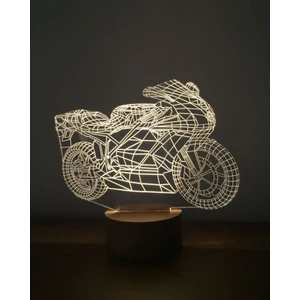 By Lamp 3 Boyutlu Motorsiklet Lamba