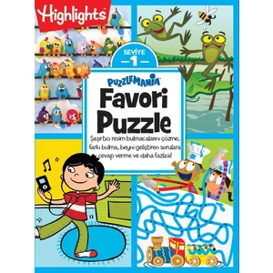 Highlights& Puzzlemania Favori Puzzle 4'Lü Set (6 Yaş Ve Üzeri)