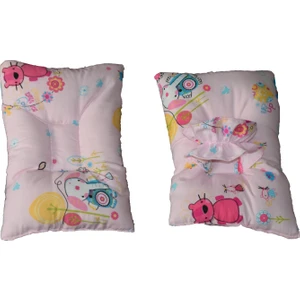 Başkaya Shopping Bebek Emzirme Yastığı Eko Ana Kucağı Pembe Kedili Desen