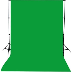 Chromakey- Screen Yeşil Fon Perde (3X6M) + Fon Standı
