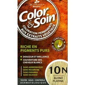 Color&Soin Organik Saç Boyası 10N Platin Tutkusu-Platinum Blond