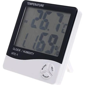Nem Ölçer Higrometre Termometre Alarm Masasaati