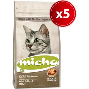 Yetişkin Kedi Maması 1 Kg X 5 Adet