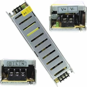 Metal Kasa Adaptör Slim 12V 5A