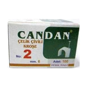 No 2 Çivili Kroşe 6 Mm