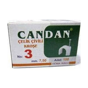 No 3 Çivili Kroşe 7,5 Mm