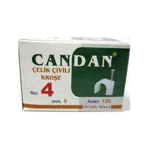 No 4 Çivili Kroşe 9Mm