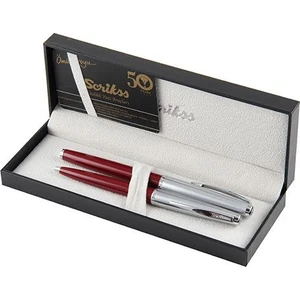 78 Bordo Tükenmez + Dolma Kalem Takımı