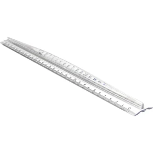 0250 Tribldesimetre Şeffaf 30 Cm Cetvel