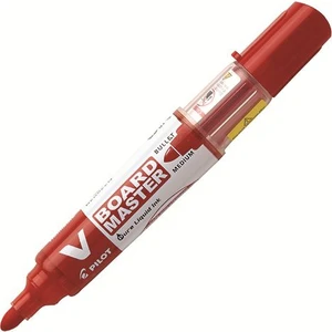 V-Board Master Yuvarlak Uç Tahta Kalemi Renk - Kirmizi