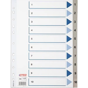 Seperatör A4 1-10 Rakamlı (Bp227-10)