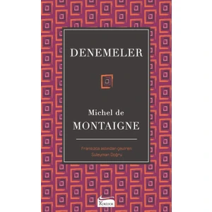 Denemeler (Bez Ciltli) - Michel de Montaigne