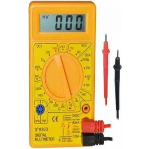 Dıgıtal Ölçü Aleti Multimeter Dt 830D