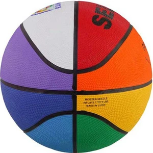 Rb-3 No Rainbow Renkli Kauçuk Basketbol Topu