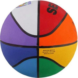 Rb-5 Rainbow Renkli Kauçuk Basketbol Topu