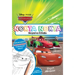 Arabalar Nokta Nokta Boyama Kitabı