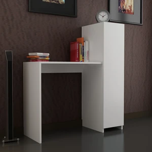 Evmodüler Raven Çalışma Masası Beyaz Beyaz x611