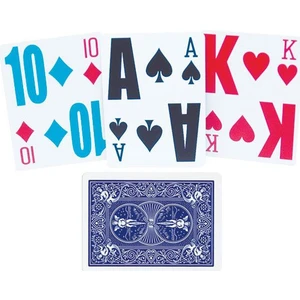 Bicycle E-Z-SEE Lovision Oyun Kartı Destesi (Orjinal Bicycle Koleksiyonluk Oyun Kağıdı Mavi)