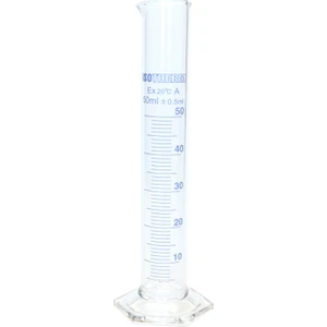 İsotherm Mezür Cam Altıgen Taban 50 Ml