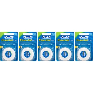 Oral B Essential Floss Mumlu Naneli 50M Diş İpi 5 Adet