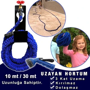 Uzayan Tabancalı Hortum Expandable Hose 30 Metre