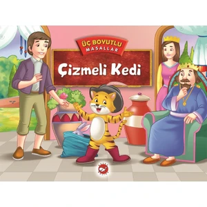 Üç Boyutlu Masallar Çizmeli Kedi(Ciltli)