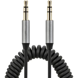 Griffin Spiral Araç Ses Aktarım Kablosu Aux Kablo 2/3Mm