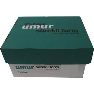 Sürekli Form Kağıdı 11x24 cm 60 g 1 Nüsha 2000'li