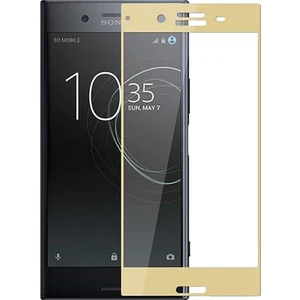 Sony Xperia Xz Çerçeveli Tempered Glass Cam Koruma
