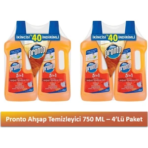 Ahşap Temizleyici 750 Ml - 4'Lü Paket