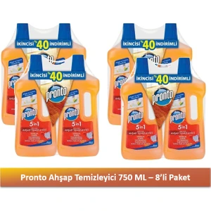Ahşap Temizleyici 750 Ml - 8'Li Paket