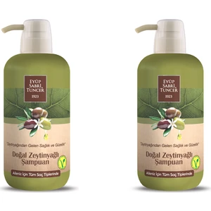 Eyüp Sabri Tuncer Doğal Zeytinyağlı Şampuanı - 600 Ml - 2 Adet