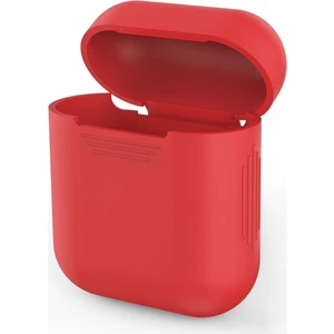 Case 4U Apple Airpods Silikon Kılıf Kırmızı